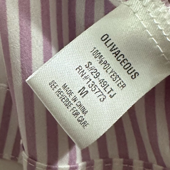 Cropped shirt, front bow. NWT - Picture 4 of 4